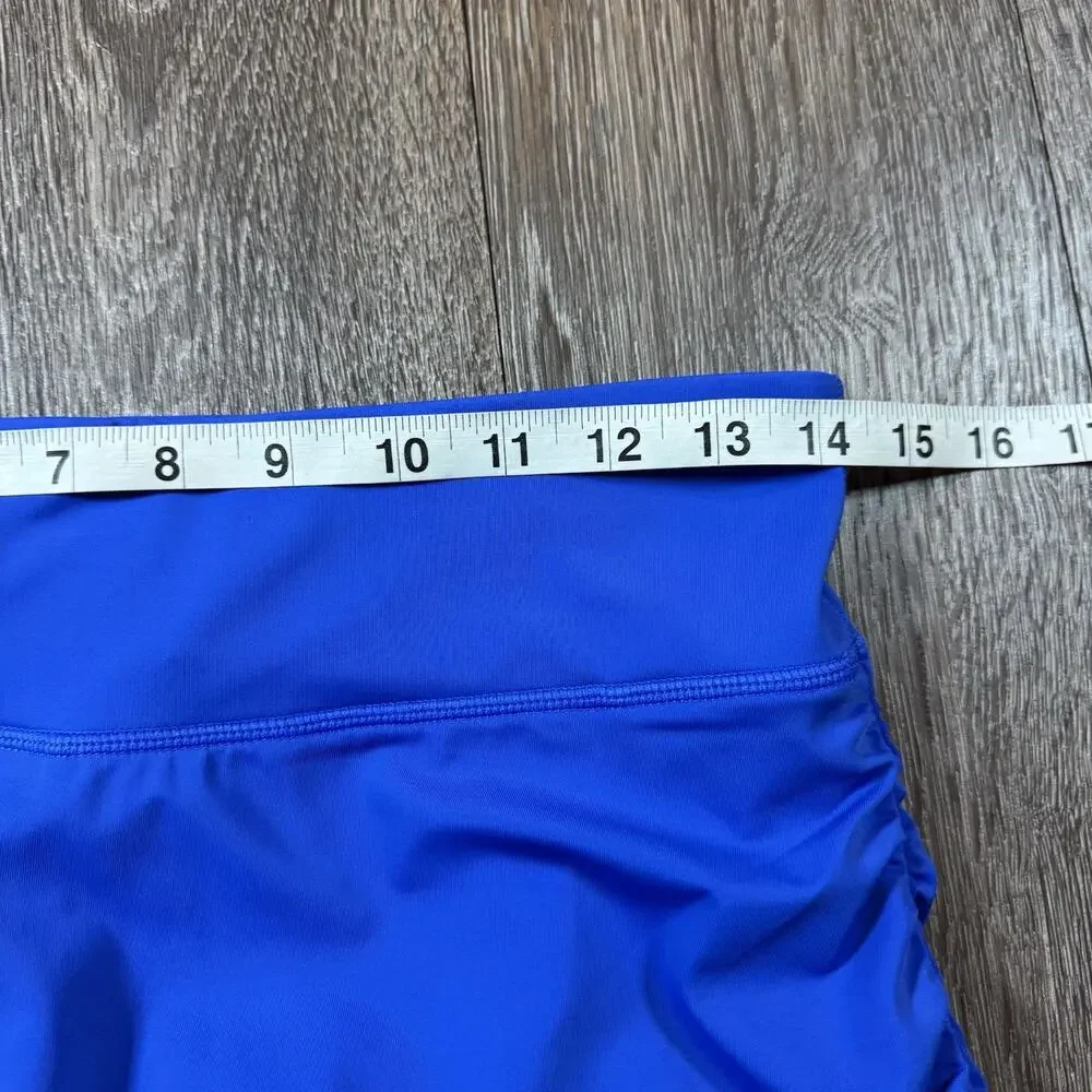 Sol Sister 2 in 1 Swim Skirt Leggings Skort Blue Athletic Medium